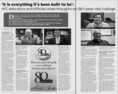 John McDonald: 80 year college